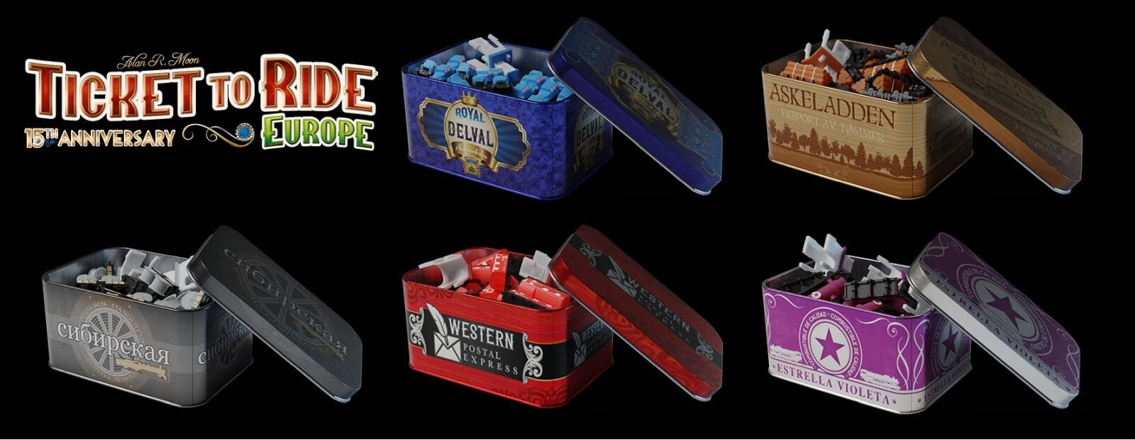 Ticket to Ride : Europe - 15th Anniversary